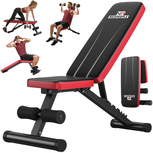 Adjustable Weight Bench for Home Gym